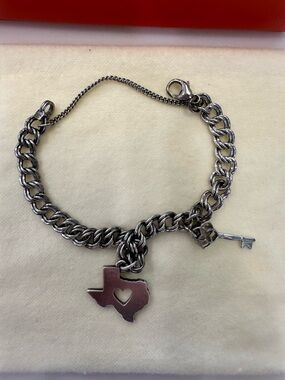 James Avery Sterling Silver Charm Bracelet with Charms